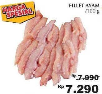 Promo Harga Ayam Fillet per 100 gr - Giant