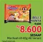 Promo Harga Sedaap Mie Kuah All Variants 69 gr - Alfamidi
