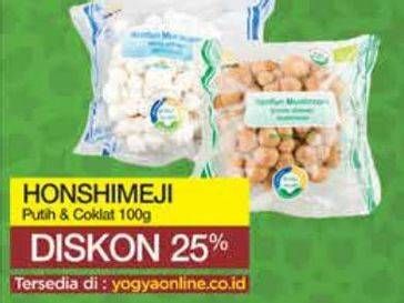 Promo Harga Jamur Honshimeji Cokelat, Putih 100 gr - Yogya