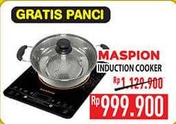 Promo Harga MASPION Induction Cooker MIC 02  - Hypermart