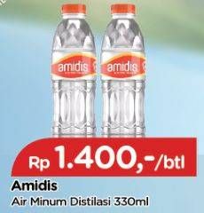 Promo Harga AMIDIS Air Mineral 330 ml - TIP TOP