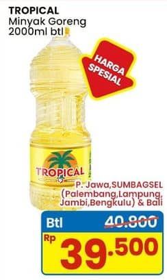 Promo Harga Tropical Minyak Goreng 2000 ml - Indomaret