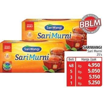 Promo Harga Sariwangi Teh Sari Murni 40 gr - Lotte Grosir