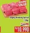 Promo Harga Daging Rendang Sapi Spesial per 100 gr - Hypermart