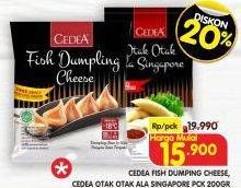 Promo Cedea Fish Dumpling dan Otak-otak Singapura
