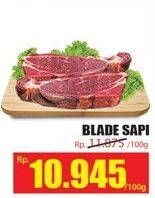 Promo Harga Daging Blade per 100 gr - Hari Hari