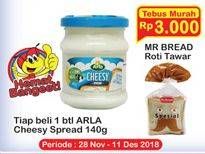Promo Harga ARLA Cheesy Spread 140 gr - Indomaret