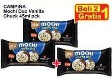 Promo Harga Campina Mochi Vanilla Choco Chunk 45 ml - Indomaret