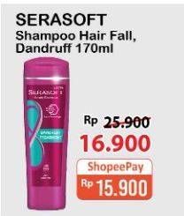 Promo Harga SERASOFT Shampoo Hairfall Treatment, Anti Dandruff 170 ml - Alfamart