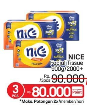 Promo Harga Nice Facial Tissue 900 gr - LotteMart