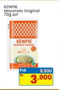 Promo Harga Kewpie Mayonnaise Original 70 gr - Indomaret