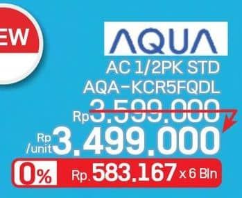 Promo Harga Aqua ACA-KCR5FQDL  - LotteMart