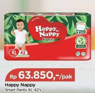 Promo Harga Happy Nappy Smart Pantz Diaper XL42 42 pcs - TIP TOP