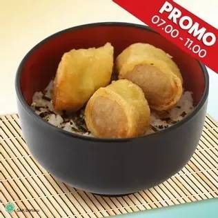 Promo Harga Hokben Mini Bowl Egg Chicken Roll  - HokBen