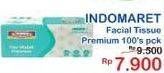 Promo Harga INDOMARET Facial Tissue Premium 100 pcs - Indomaret