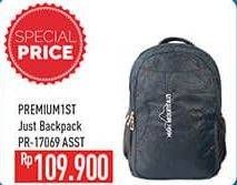 Promo Harga Premium 1st Just Backpack 17069  - Hypermart