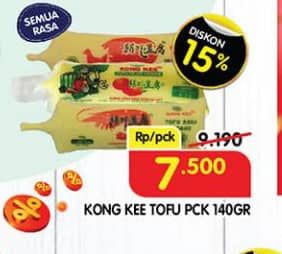 Promo Harga Kong Kee Tofu All Variants 140 gr - Superindo