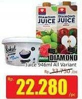 Promo Harga DIAMOND Juice All Variants 946 ml - Hari Hari