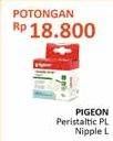 Promo Harga Pigeon Peristaltic Plus Nipple L 1 pcs - Alfamidi