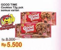 Promo Harga GOOD TIME Cookies Chocochips All Variants 72 gr - Indomaret