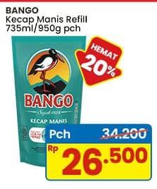 Promo Harga Bango Kecap Manis 735 ml - Indomaret