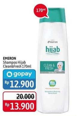 Promo Harga EMERON Shampoo Hijab Clean Fresh 170 ml - Alfamidi