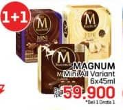 Promo Harga Walls Magnum Mini All Variants per 6 pcs 45 ml - LotteMart