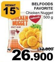 Promo Harga BELFOODS Nugget 500 gr - Giant