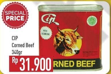 Promo Harga CIP Corned Beef 340 gr - Hypermart