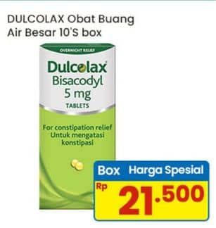 Promo Harga Dulcolax Obat Konstipasi 10 pcs - Indomaret
