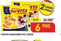 Promo Harga FORVITA Margarine per 2 sachet 200 gr - Superindo