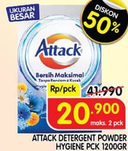 Attack Detergent Powder