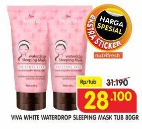 Promo Harga VIVA Waterdrop Sleeping Mask 80 gr - Superindo