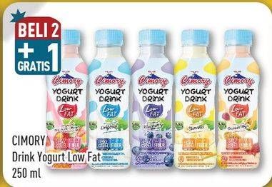 Promo Harga CIMORY Yogurt Drink Low Fat 250 ml - Hypermart