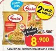 Promo Harga Sasa Tepung Bumbu All Variants 210 gr - Superindo
