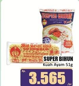 Promo Harga Super Bihun Bihun Instan Kuah Ayam 51 gr - Hari Hari
