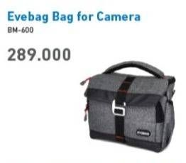 Promo Harga EVEBAG Bag for Camera BM-600/GY  - Electronic City