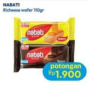 Promo Harga Nabati Wafer Richeese 115 gr - Hypermart