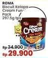 Promo Harga Roma Kelapa Cream Fun Pack 297 gr - Indomaret