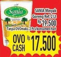 Promo Harga SANIA Minyak Goreng 2 ltr - Hypermart