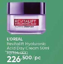 Promo Harga Loreal Revitalift Hyaluronic Acid Day Cream 50 ml - Guardian