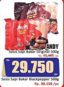 Promo Harga Andy Sosis Bakar Original 500 gr - Hari Hari