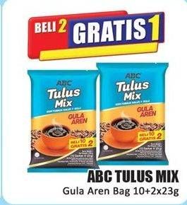 Promo Harga ABC Tulus Mix Gula Aren per 12 pcs 23 gr - Hari Hari