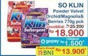 Promo Harga So Klin Softergent Magnolia Berries, Velvet Orchid 770 gr - Indomaret