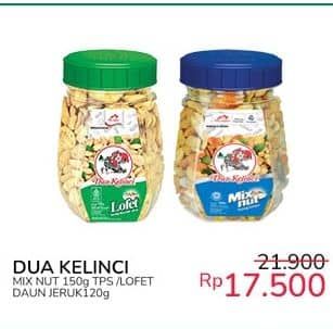 Promo Harga Dua Kelinci Kacang Mix Nut, Lofet 125 gr - Indomaret