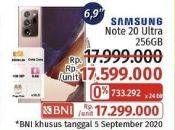 Promo Harga SAMSUNG Galaxy Note S20 Ultra  - LotteMart