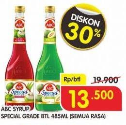 Promo Harga ABC Syrup Special Grade All Variants 485 ml - Superindo