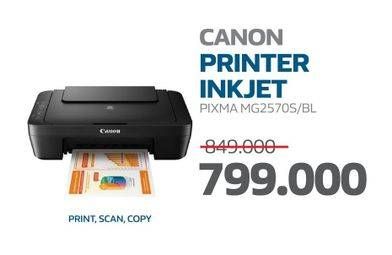 Promo Harga Canon Pixma MG2570S  - Electronic City