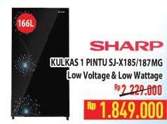 Promo Harga SHARP SJ-X185MG | Kulkas 1 Pintu  - Hypermart