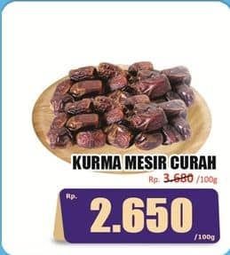 Promo Harga Kurma Mesir per 100 gr - Hari Hari